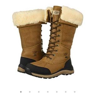 Ugg Adirondack Tall Boots 2 in chestnut